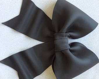 Cake decoration black bow gum paste fondant for birthday cake