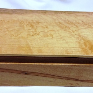 Hand Crafted Curved Lid Keepsake Jewelry Box