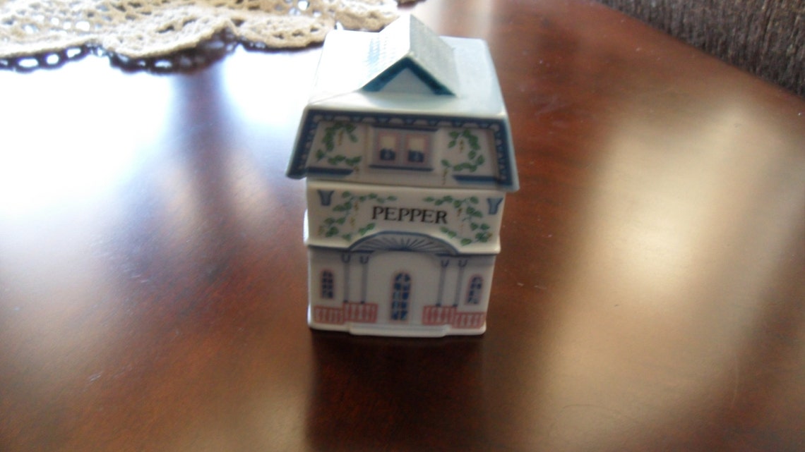 Vintage The LENOX SPICE VILLAGE Complete Set of 24 Spice Etsy