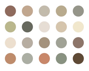 Earth Tones Instagram Highlight Covers, Neutral Instagram Highlight Covers, IG Covers, Earth Tone Story Backgrounds, Color Palette