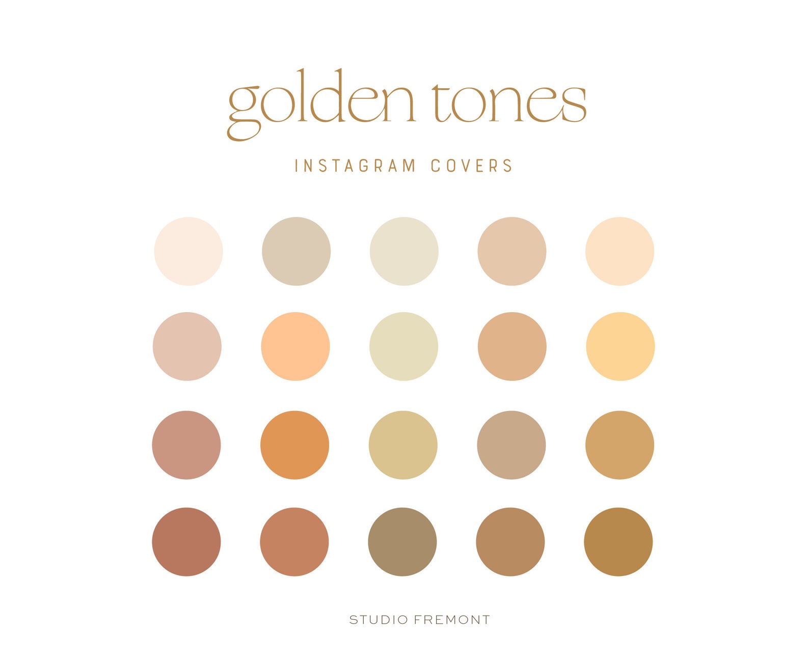 Golden Instagram Highlight Covers Yellow Instagram Highlight Etsy