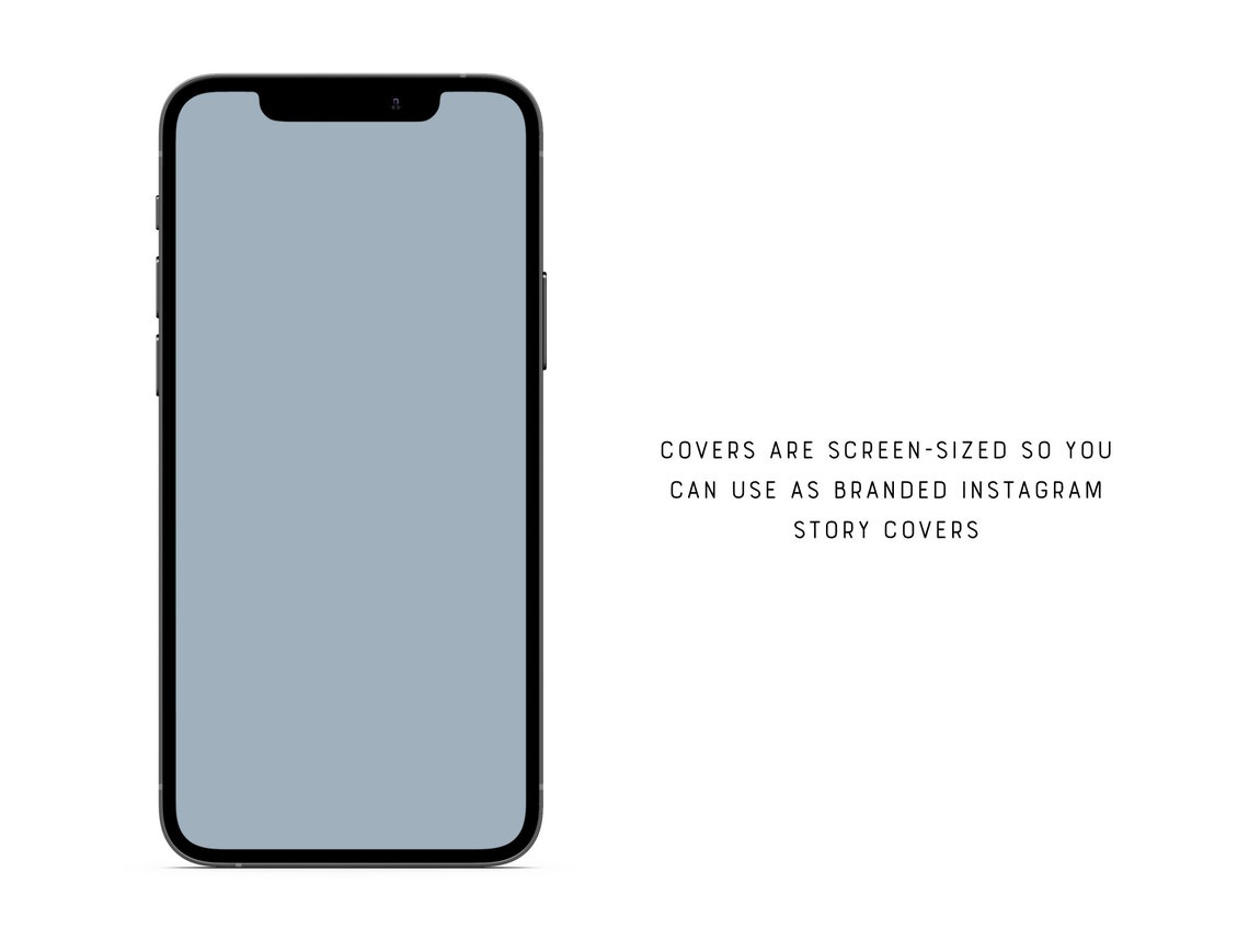 Light Blue Highlight Covers, Instagram Story Covers, Blue Instagram