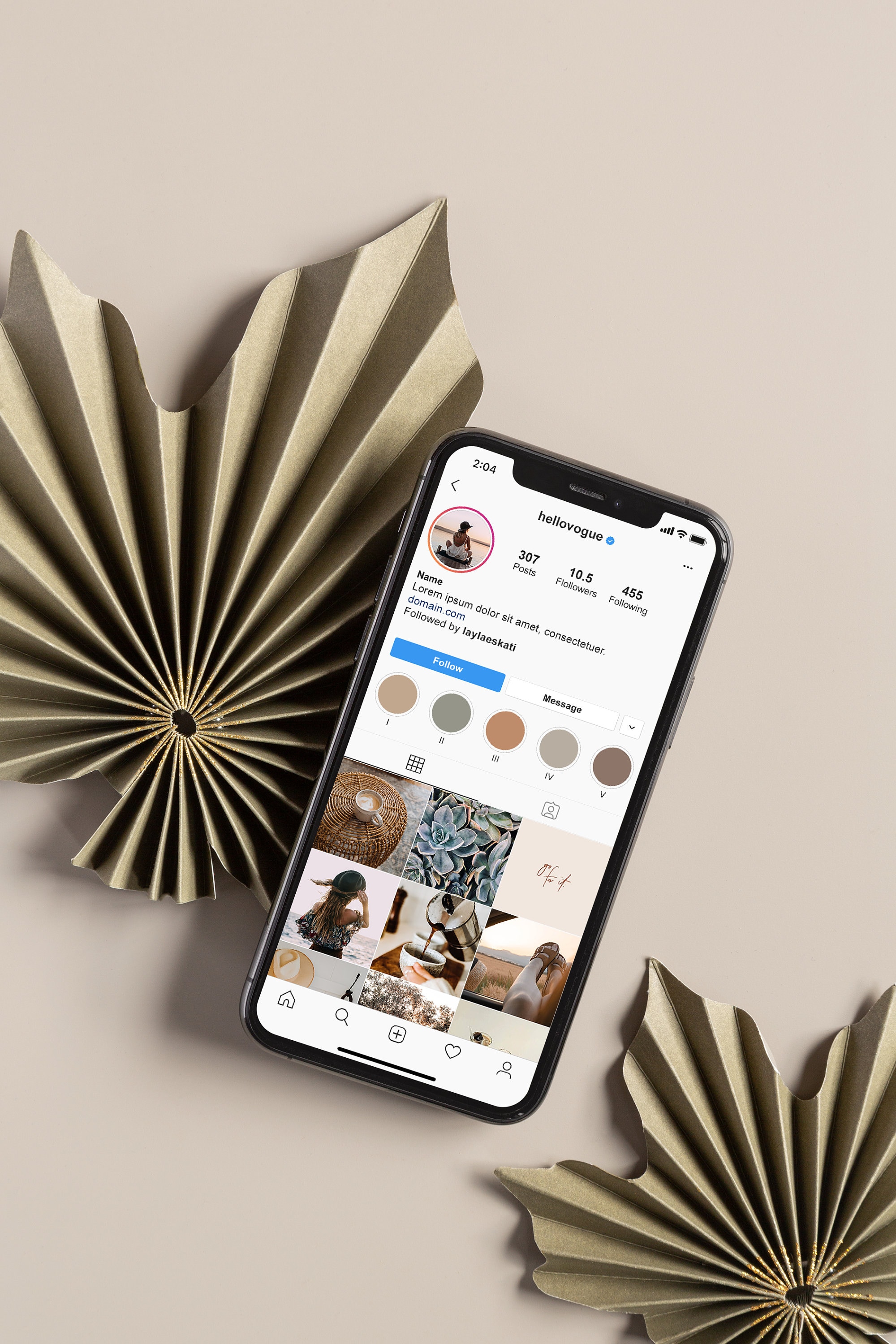 Earth Tones Instagram Highlight Covers, Neutral Instagram Highlight ...