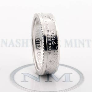 Coin Ring 2006 Silver Quarter Coin Rings Nevada Nebraska Colorado North South Dakota 13 Year Anniversary 13th Birthday Bat Bar Mitzvah Gift