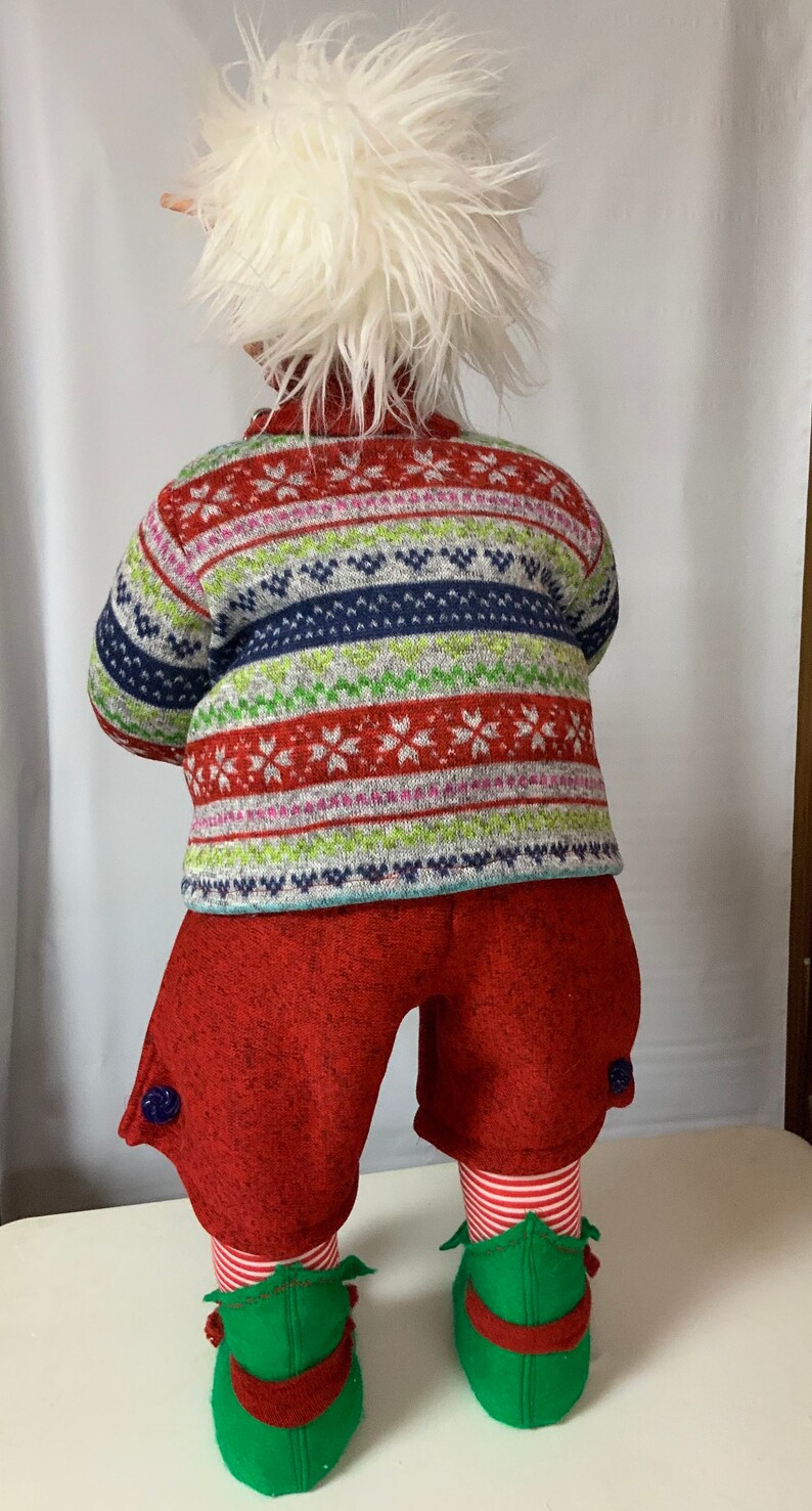 Life Size Christmas Elf 32 Inches Tall Made To Order Etsy