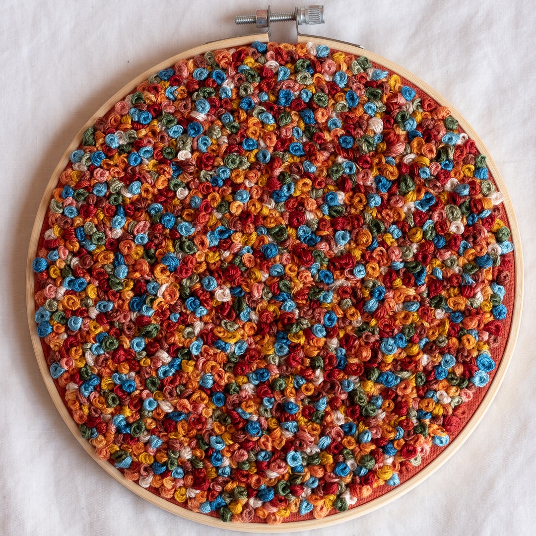 Moab Utah Embroidery Moab Embroidery Hoop Finished Embroidery Hoop