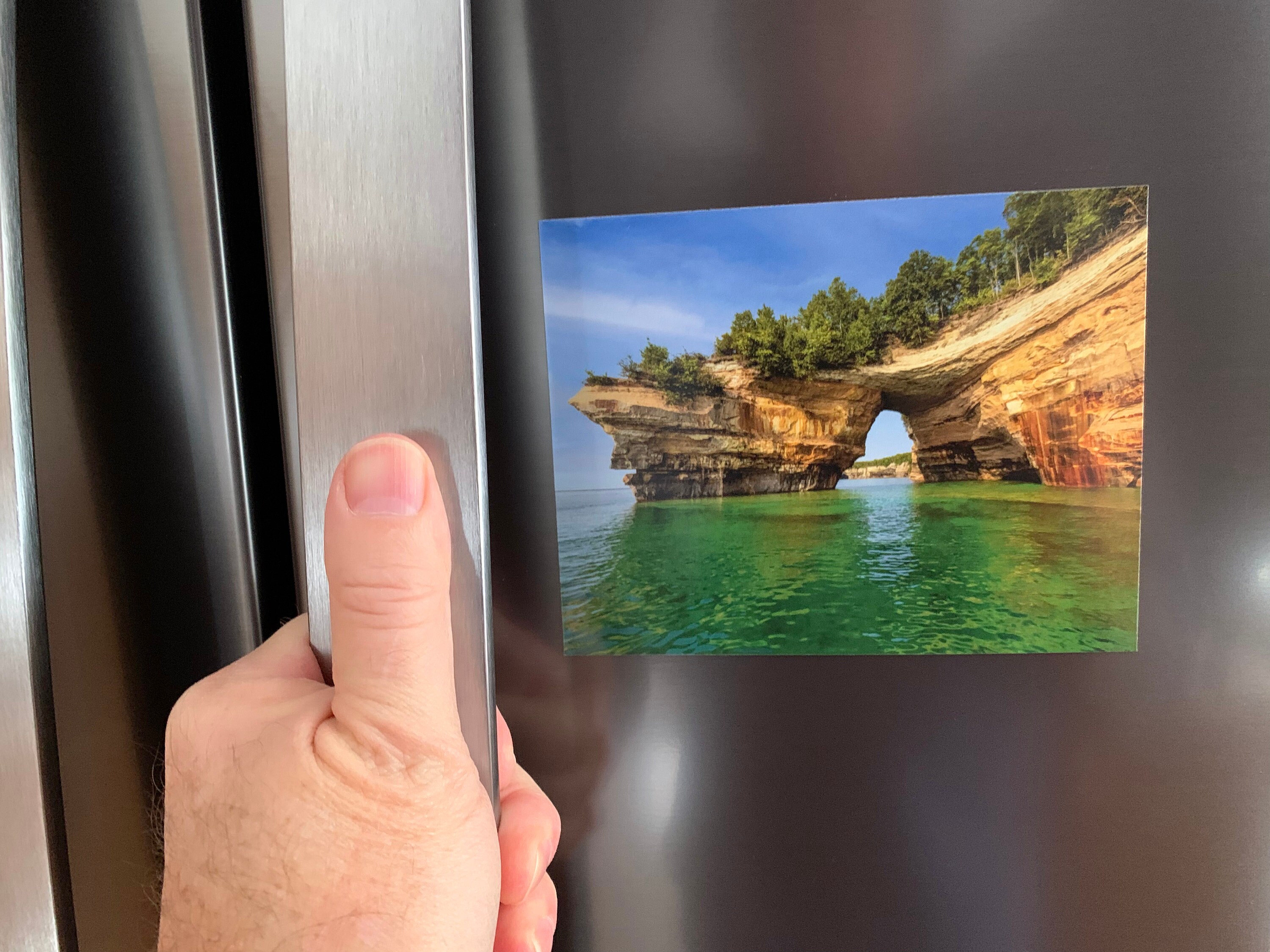 Fridge Pictured Rocks National Lakeshore Free Shipping Etsy