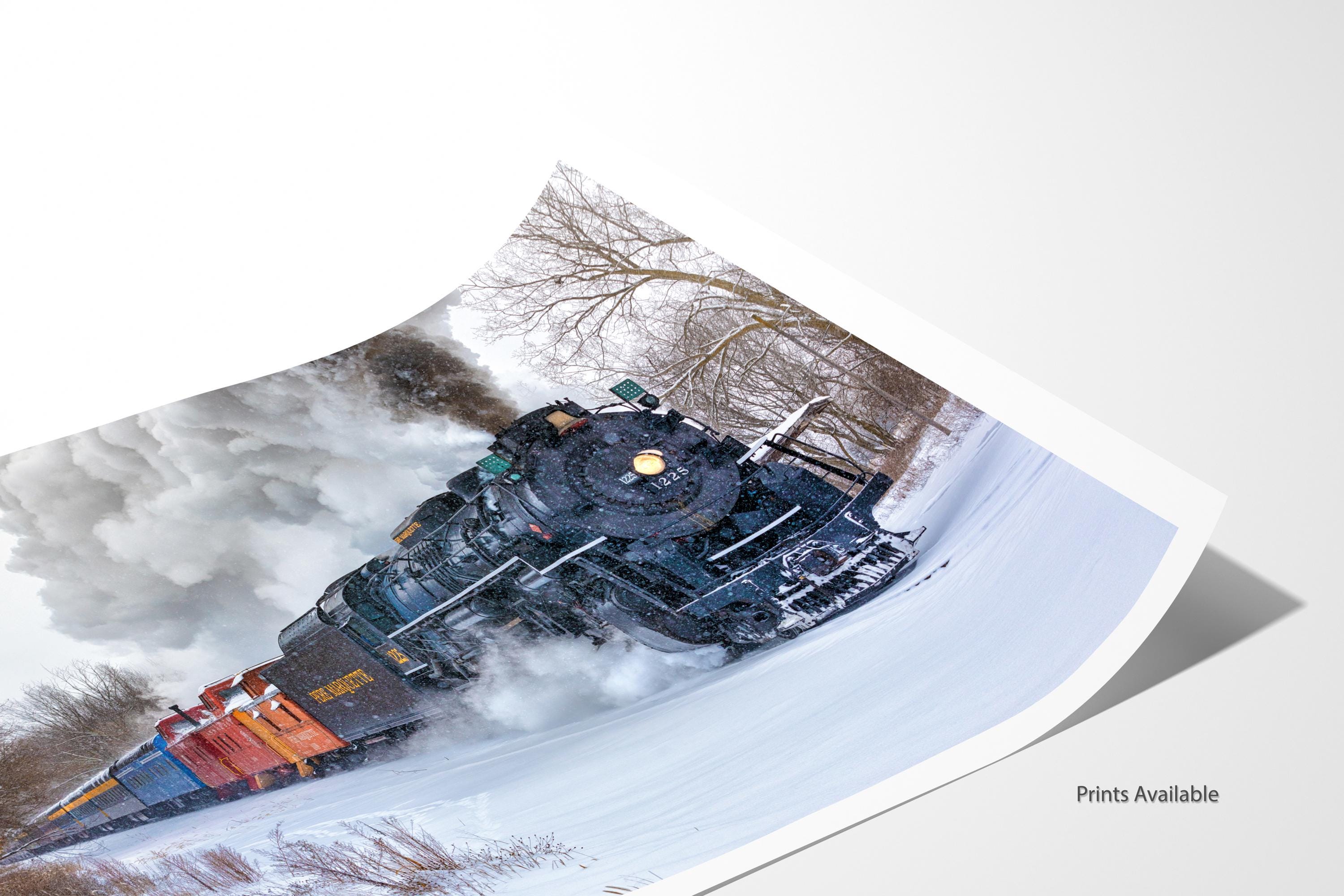 Polar Express Steam Train - Pere Marquette 1225 Jigsaw Puzzle