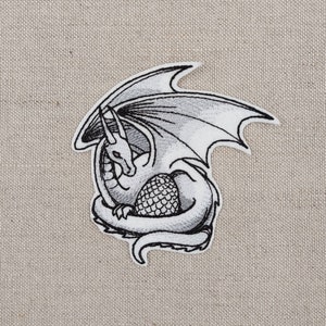 Mother Dragon iron on patch