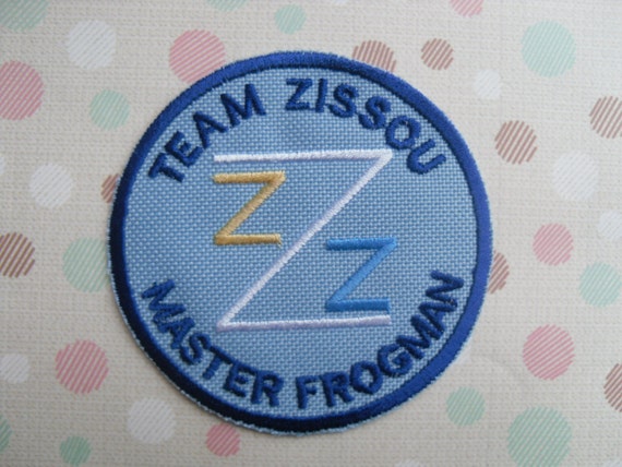 The Life Aquatic Team Zissou Life Aquatic Team Master Frogman Costume Patch The Life Aquatic Team Zissou Life Aquatic Team Master Frogman Costume Patch