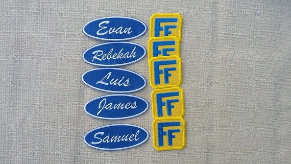 Fix-It Felix Jr Patch Set Cosplay Costume Embroidered Iron On Patch Set Iron on
