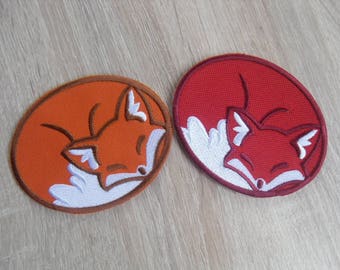 Toppa Ricamata Termoadesiva Con Motivo Volpe, Animale - Foto 8