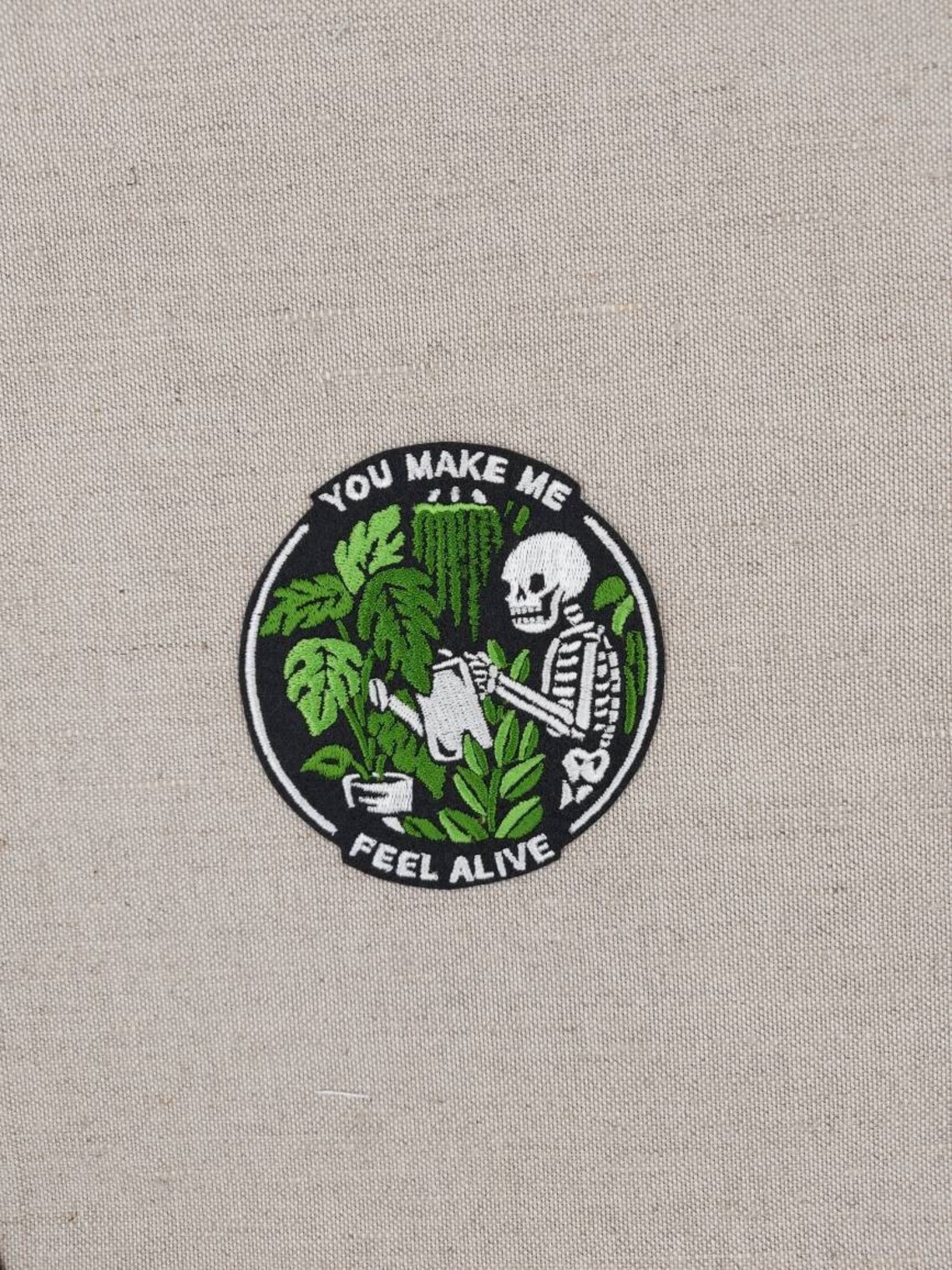 You Make Me Feel Alive Iron on Patch Etsy