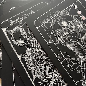 TAROT para cegos e deficientes visuais e não braille.