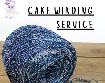 Yarn Winding Service, Hank Winding, Cake Winding