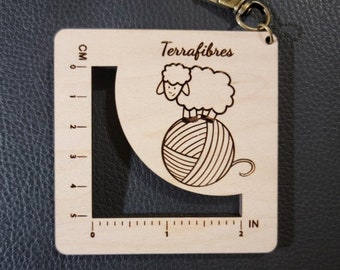 Gauge Swatch Ruler Tool