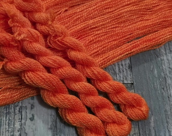 Hand Dyed Wool and Silk Embroidery Thread by Terrafibres, Crewel