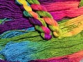 Hand Dyed Wool and Silk Embroidery Thread by Terrafibres, Crewel
