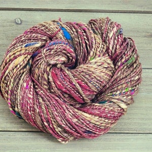 170 Yards Worsted Weight Luxury Blended Handspun Yarn