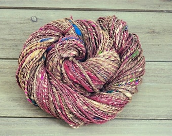 170 Yards Worsted Weight Luxury Blended Handspun Yarn