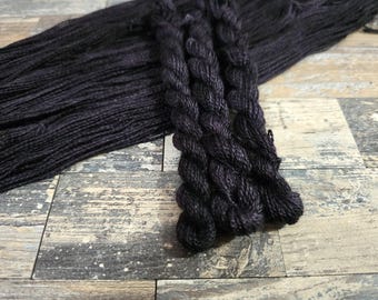 Hand Dyed Wool and Silk Embroidery Thread by Terrafibres, Crewel