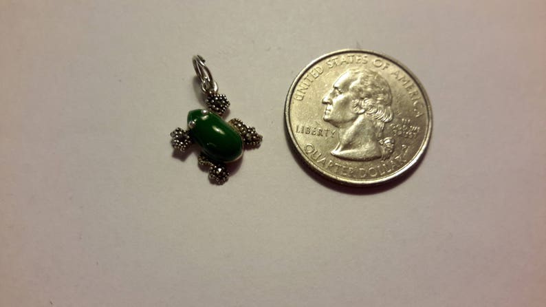 Vintage Sterling Frog Charm ~ Green Enamel Marcasite Frog ~ Frog Prince Charm ~ Frog Bracelet Charm ~ Frog Pendant Charm ~ 3 Dimensional