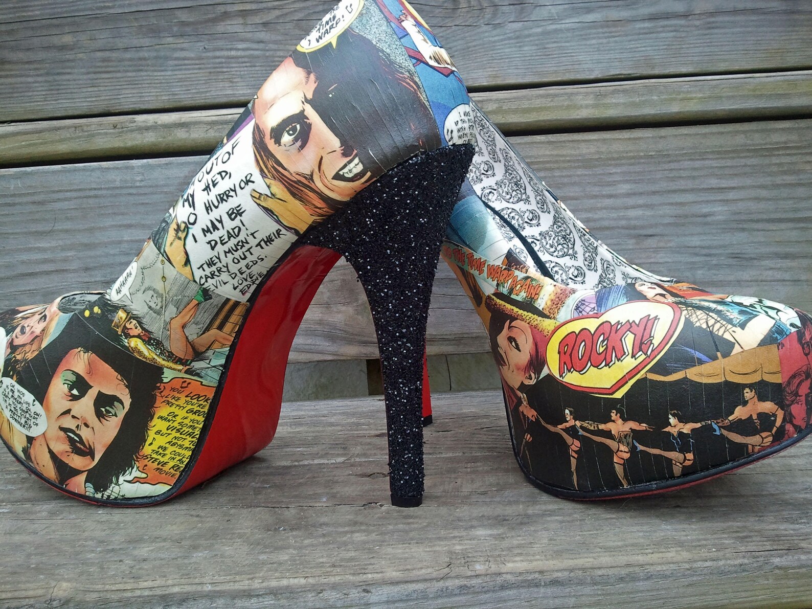 Colored Shoe Sole Kit DIY Red Bottom Slip Resistant Shoe Etsy