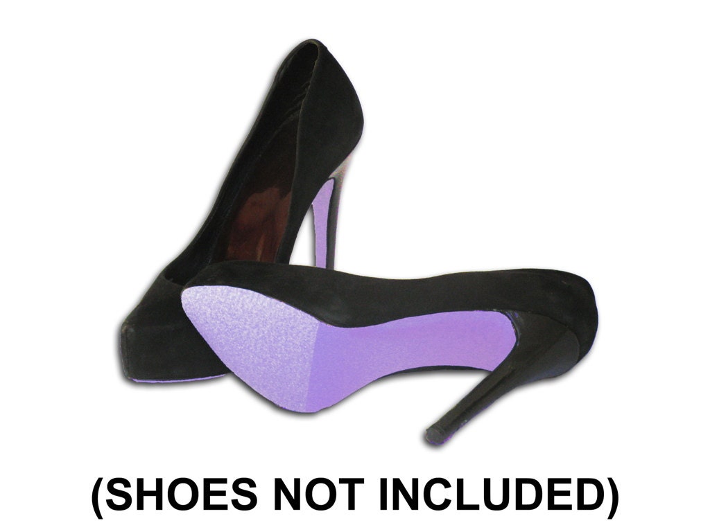 Lavender Colored Shoe Sole Kit Slip Resistant Heel Cover for Etsy