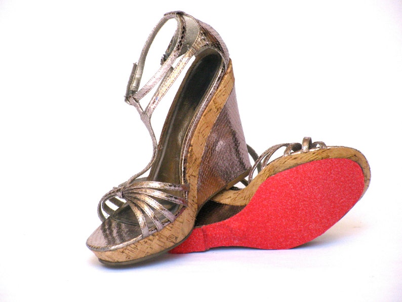 red bottom shoe covers
