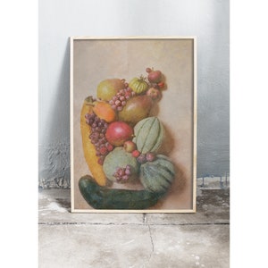 Art photography print of colourful fruits, berries and vegetables . Printed on matte paper of fine art quality. By Ulrika Ekblom Photo image 3
