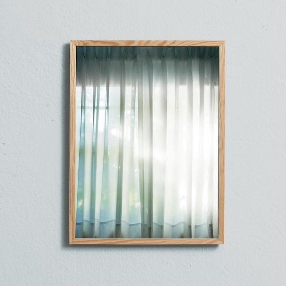 Limited edition photography art print of a window with a green garden outside. Printed on paper of fine art quality. By Ulrika Ekblom.