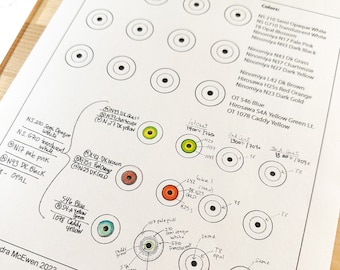 EYEBALL Enamel Color Kit - Cloisonne Enamel Project- 16 Colors Vitreous Enamels - Sandra McEwen Designs