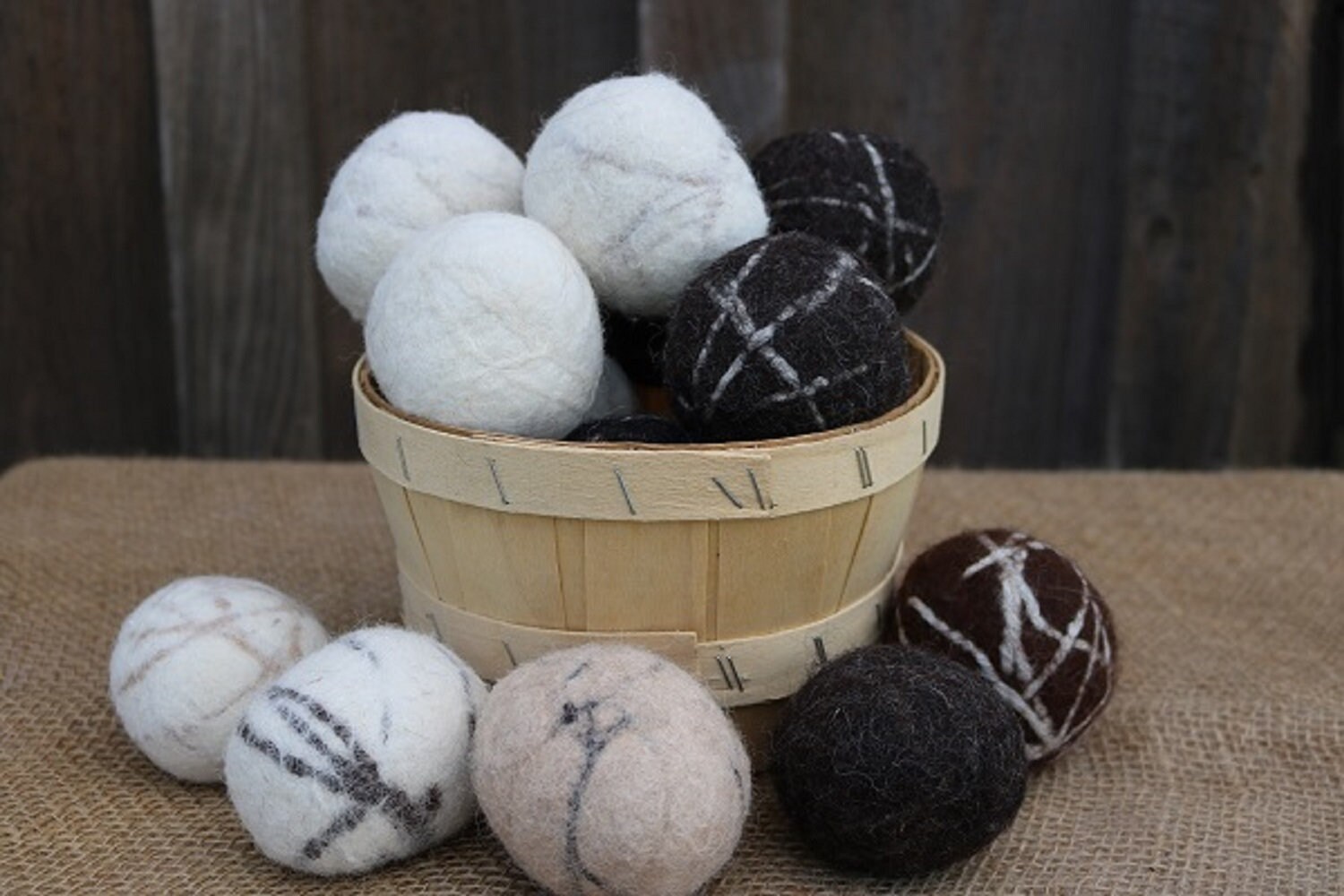Alpaca/wool Dryer Balls Set of 2 Etsy