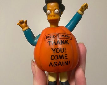 Apu The Simpsons Figure Burger King Figure Treehouse Of Horror Pumpkin Halloween