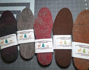 Alpaca Felt Insoles