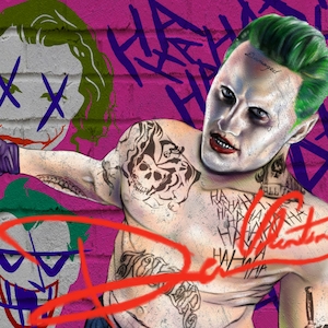 Joker Jared Leto Suicide Squad Batman 11x17in Gemälde (Poster Druck)