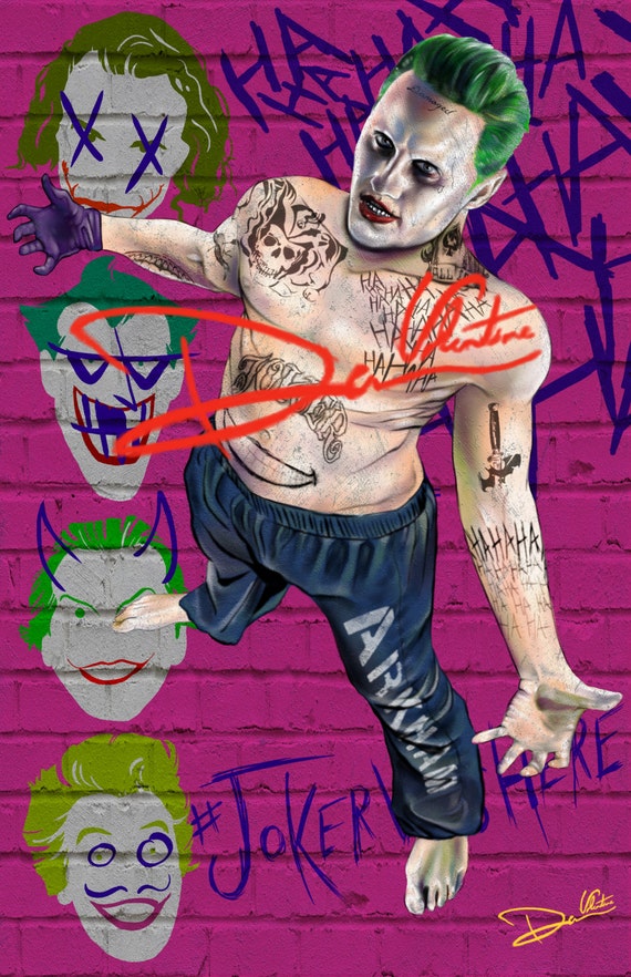 The Joker ( Jared Leto ) Suicide Squad