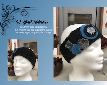 Crochet Headband with Applikation