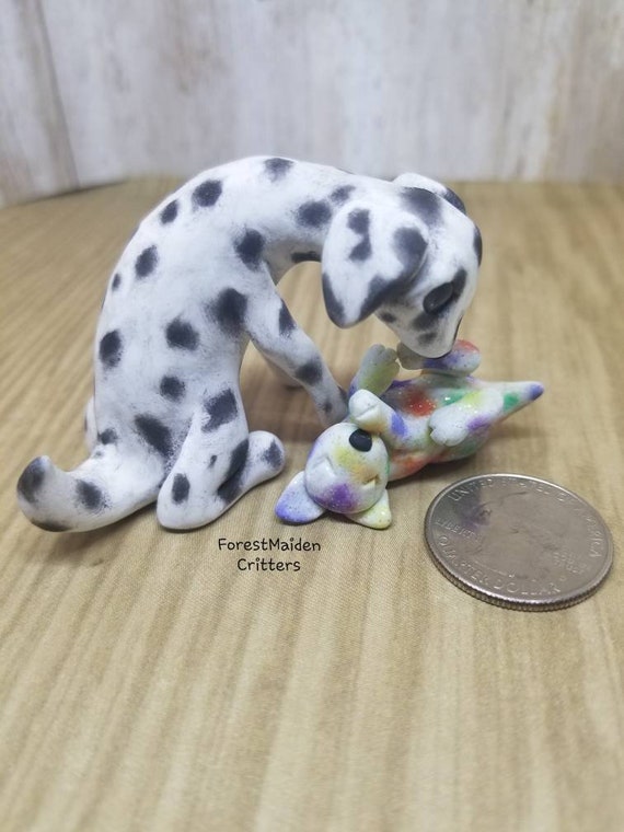 rainbow spotted dalmatian