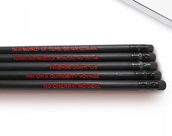 Stranger Things Pens Etsy