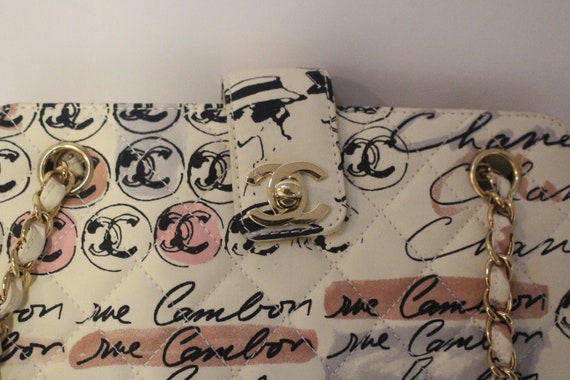 CHANEL Vintage Iconic Camellia Crossbody Bag - image 3