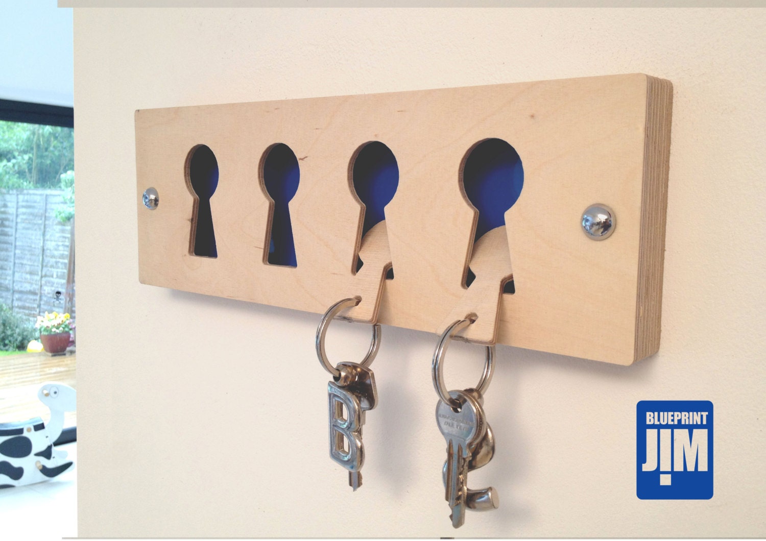 Birch Faced Ply Key Rack, - Etsy