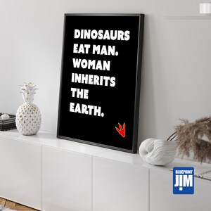 Jurassic film quote poster