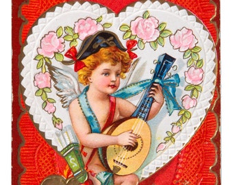 Vintage Valentine Postcard