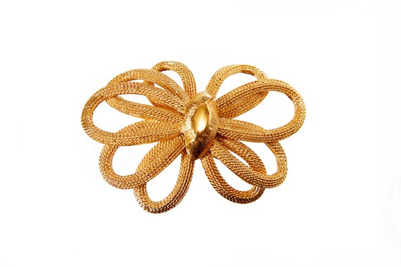 Vintage Gold Plated Brooch Etsy Singapore