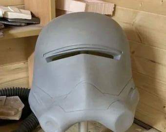 Star Wars TFA Raw 1:1 Flametrooper Réplica Capacete Prop