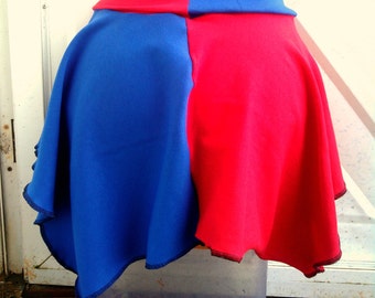 Harley Q Suicide costume Cosplay tutu Skirt Comics