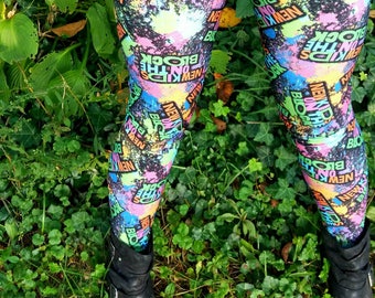 Blockhead Tribute New Kids Leggings Pants Custom Handmade in 2 to 3 Weeks Etsy
