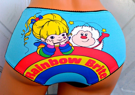 Rainbow Brite Inspired Retro Panties, Lingerie,underwear, Sprite, Shower  Gift, Custom, Made to Order, Fashion Trend, 80s -  Canada