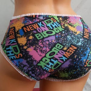 New Kids blockhead inspired Panties Lingerie underwear